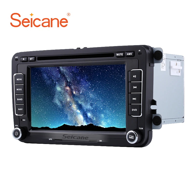 Seicane 7 &quotОперативная память 256 МБ в тире DVD плеер автомобиля для 2016 2009 Skoda Yeti