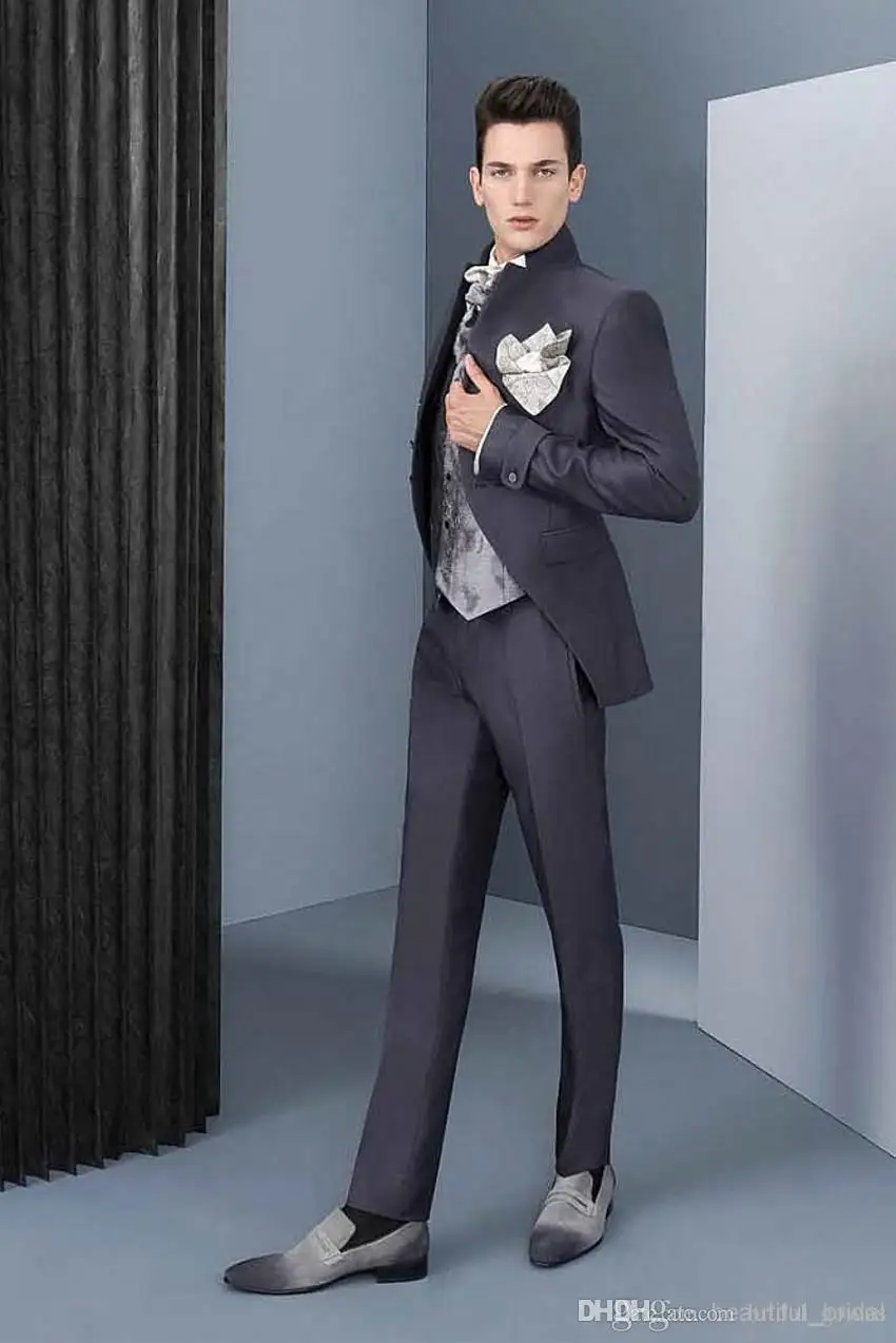 Мужчины для мужчин ThreeThree на заказ slim подходят 2015 жених смокинги три с лучший