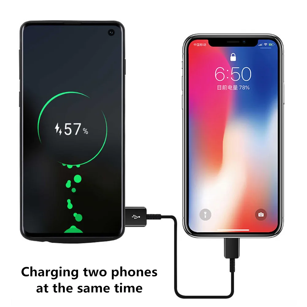 6000 мАч портативная задняя крышка для Samsung Galaxy S10 plus быстрая зарядка чехол Lite