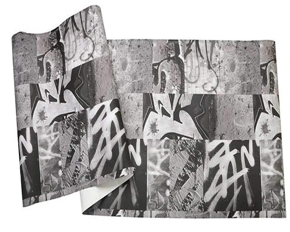 Beibehang behang граффити обои кирпичный узор улица бар горячий горшок Ресторан фон