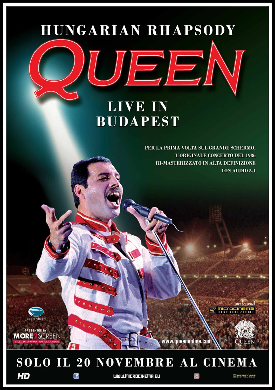 С группой Queen музыкальный плакат Меркьюри певица арт Классический белый картон