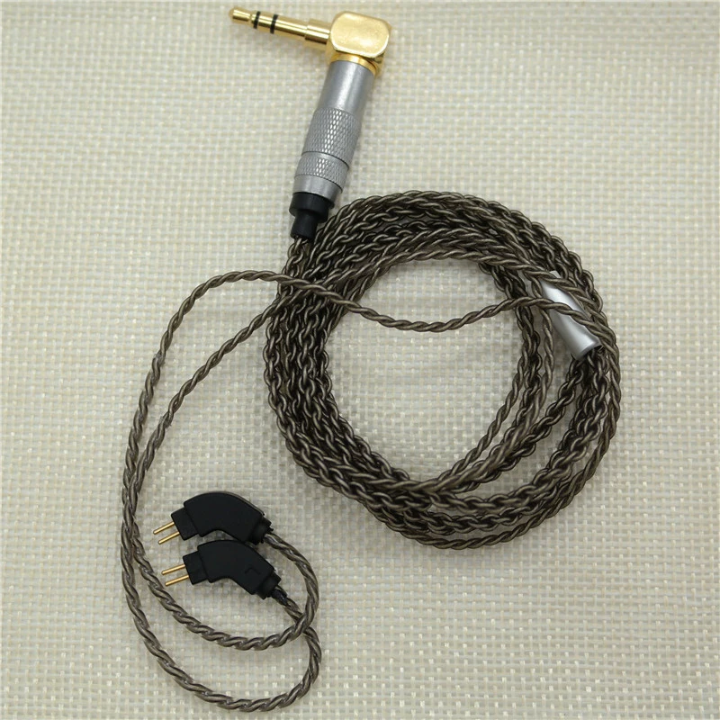 Новый 0 78 мм 2 контактный кабель для наушников Weston TFZ 1964 W4r Um3x Es3 Es5 посеребренный
