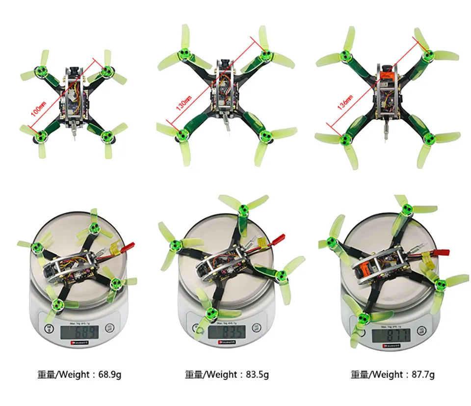 LDARC FPVEGG V2 Микро Мини Бесщеточный FPV гоночный Дрон Квадрокоптер 100 мВт VTX камера OSD BNF
