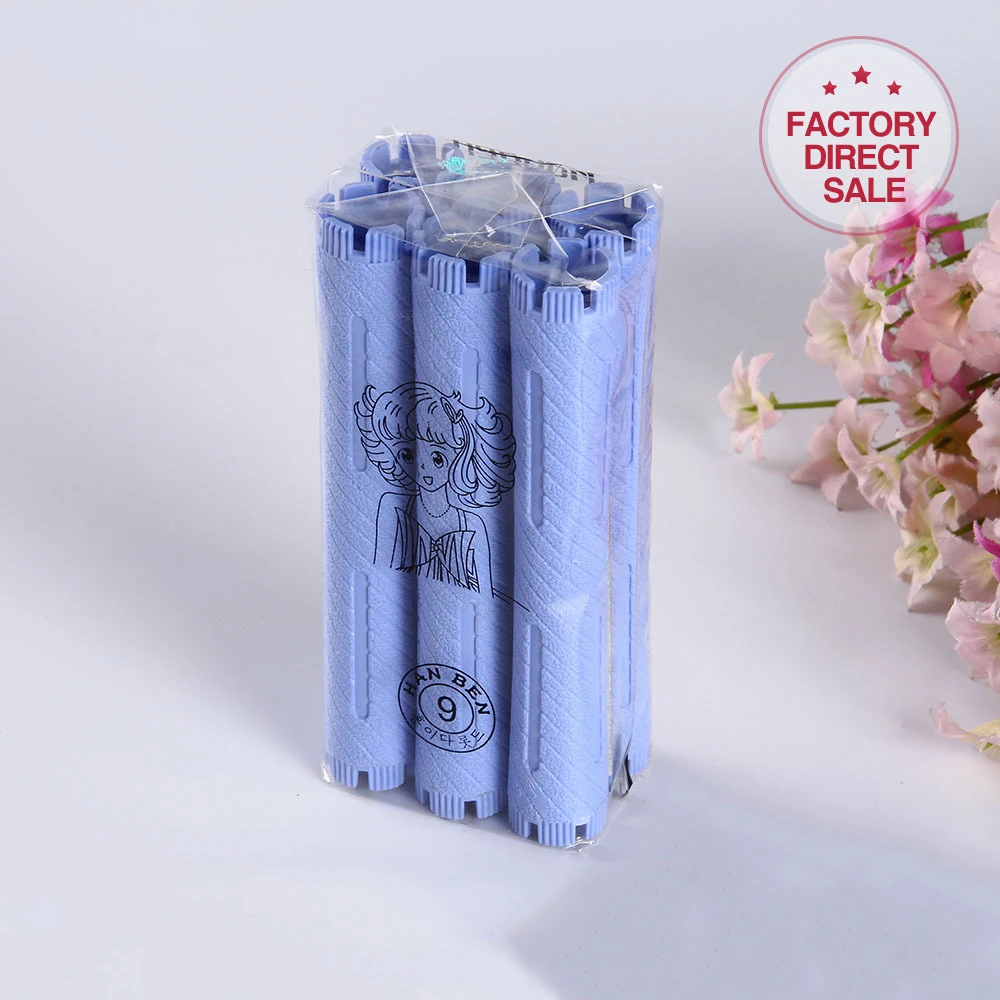 Ролики для завивки волос 6 цветов холодная завивка инструменты укладки домашний