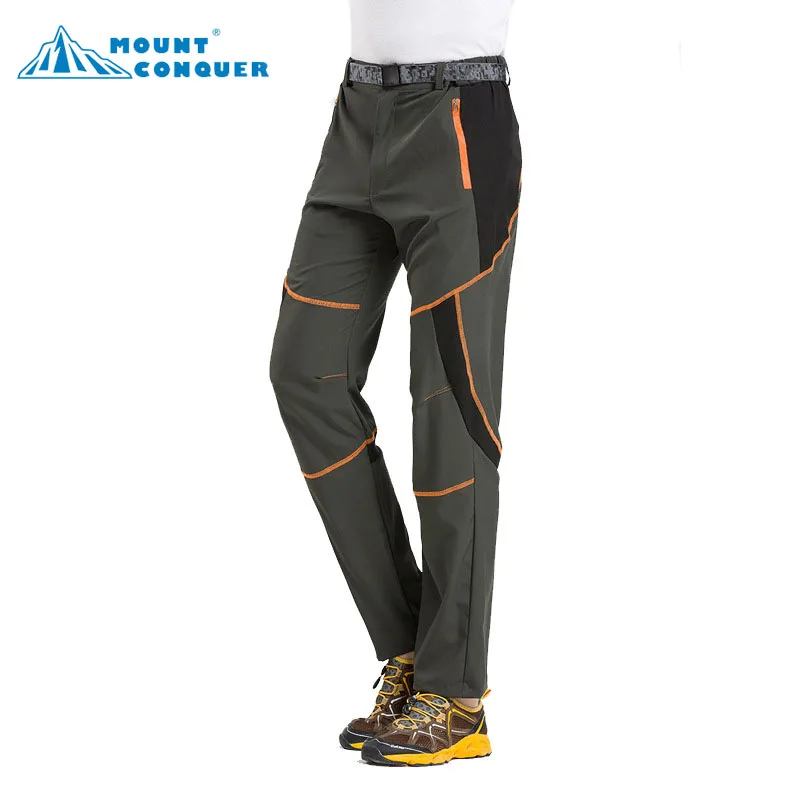 2017 Mens Camping Trekking Climbing Fishing Trousers Spring Summer Quick Dry Hiking Pants Male Outdoor Sports Patchwork | Спорт и