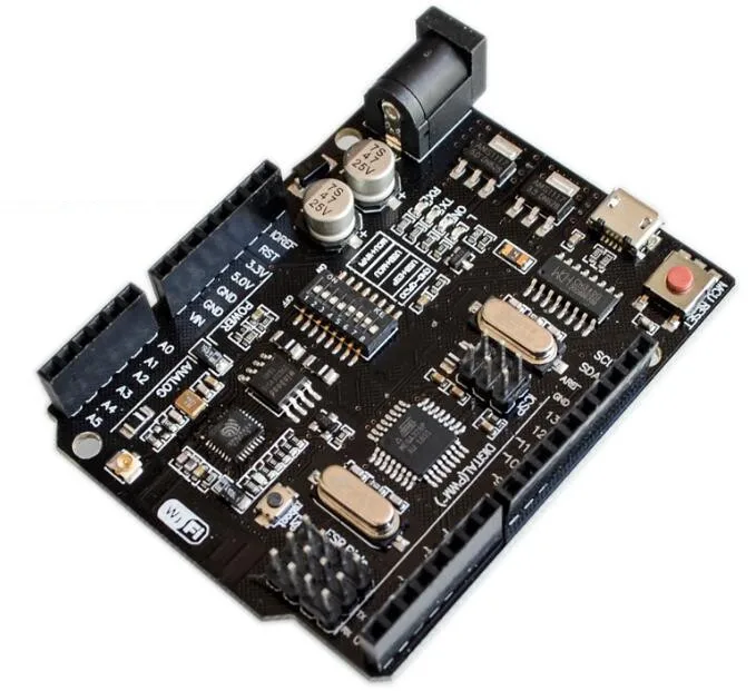 

WiFi R3 ATmega328P + ESP8266 (32Mb memory) USB-TTL