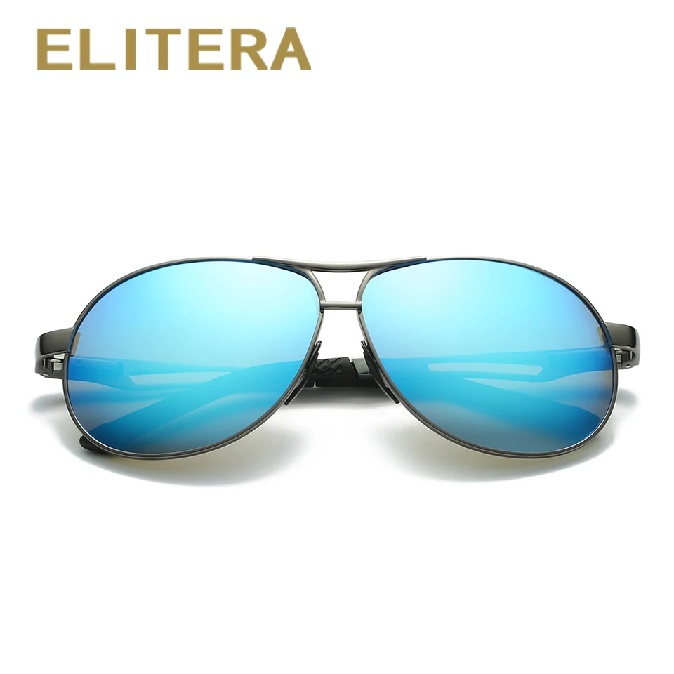 ELITERA фирменный дизайн мужские поляризованные солнцезащитные очки пилотное