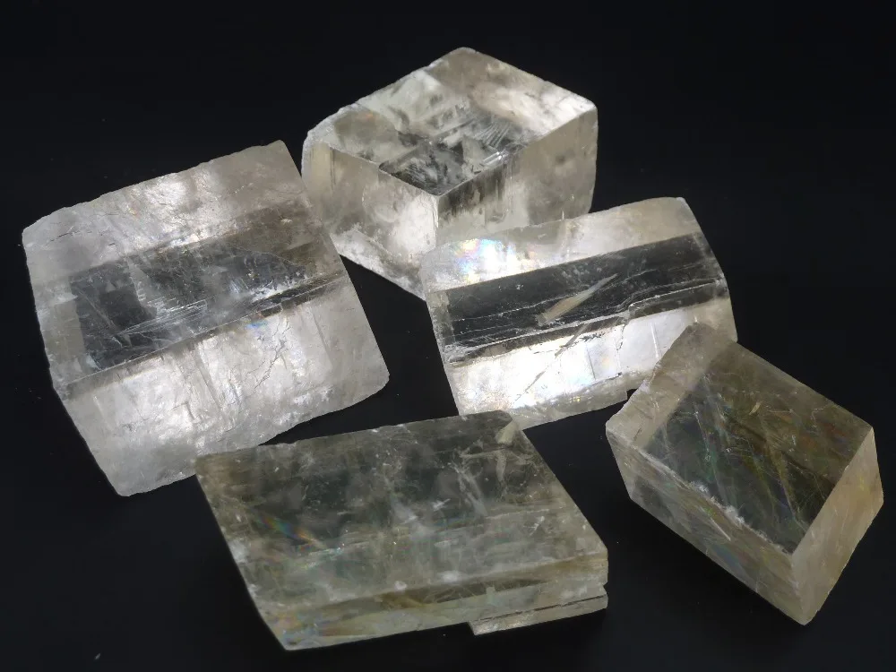 633g очень хороший CALCITE чистый оптический Calcite E127 | Дом и сад