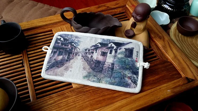 Новое поступление 2018 льняные холщовые кошельки для женщин и девочек подарок