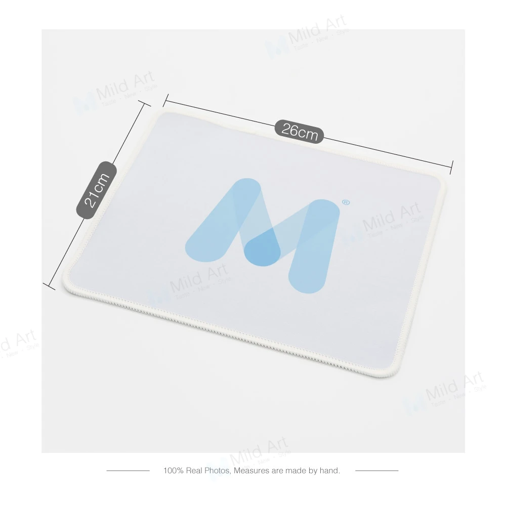 Watercolor Green Plant Cactus Minimalist Nordic Style Small Custom Prints Personalized Gift Gamer Gaming Computer Mouse Pad Set | Дом и сад