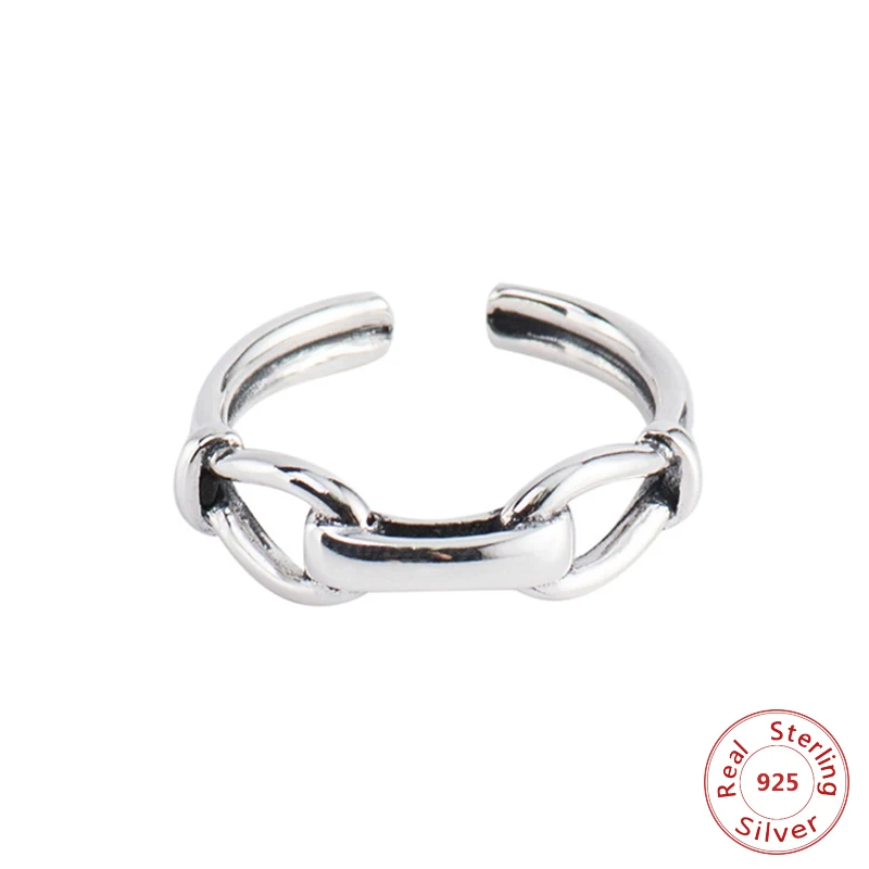 Корейские кольца из стерлингового серебра S925 пробы для женщин тайское серебро