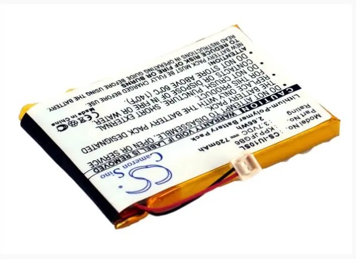 Аккумулятор Cameron Sino 720 мАч для IRIVER Clix 2 ГБ 4 U10 U10CT KPPJFGB6 MP3 MP4 PMP | Электроника