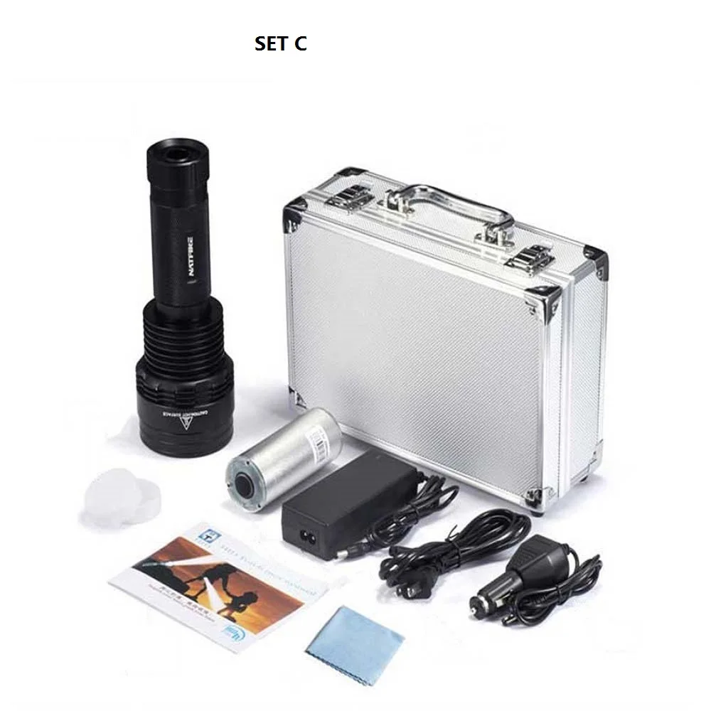 SET C 35 Вт ксеноновый светильник-вспышка HID, светильник-вспышка, блики, 1000 метров, лампа для улицы, ночной охотничий фонарь светильник, дальний, высокий светильник ing hunting - Испускаемый цвет: SET C