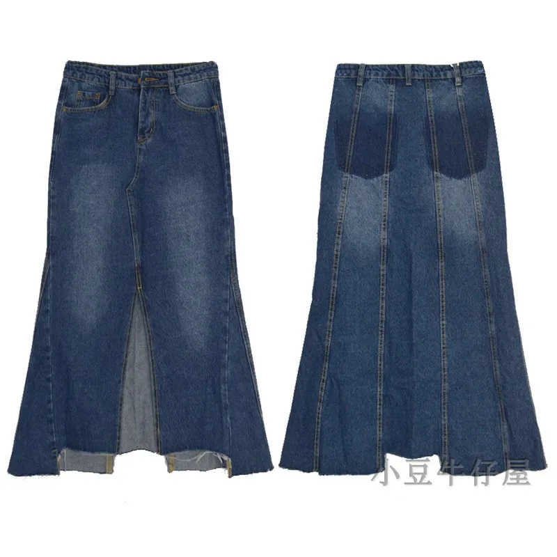 Бесплатная доставка 2019 новые модные длинные макси-юбки S до 2XL плюс размер