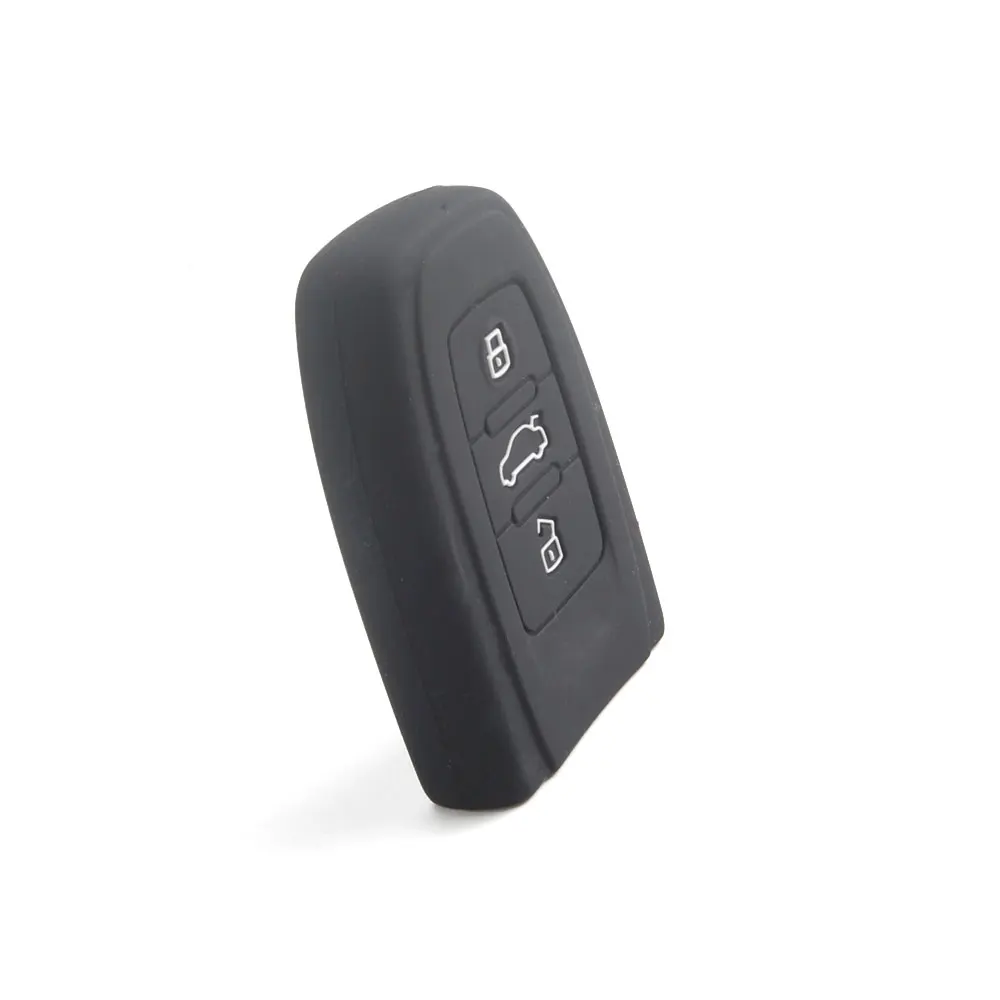 SILICONE COVER FOR AUDI A3 A4 A5 A8 S4 S5 S6 Q5 3 BUTTON CAR KEY KEYLESS CASE PROTECTIVE | Автомобили и мотоциклы