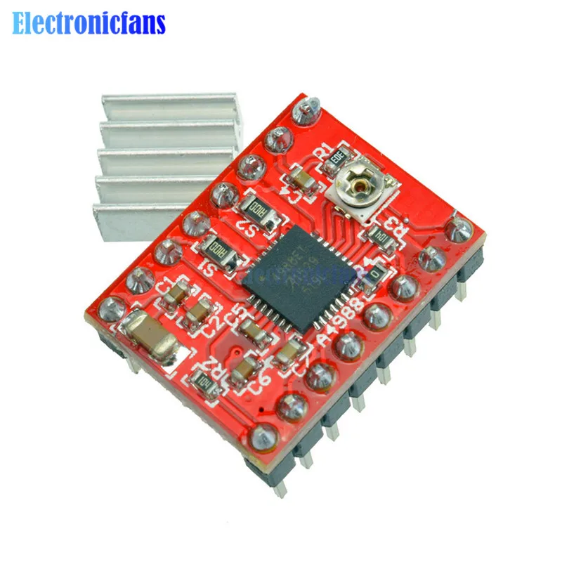 Драйвер шагового двигателя Reprap A4988 модуль платы для Arduino детали 3D-принтера
