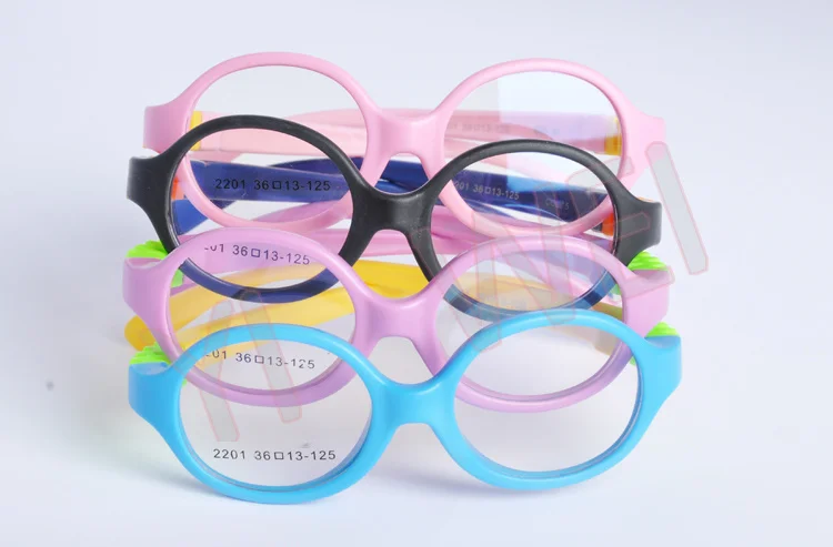 Оправа для очков YIWEI TR90 детская милые круглые ретро-очки маленьких мальчиков