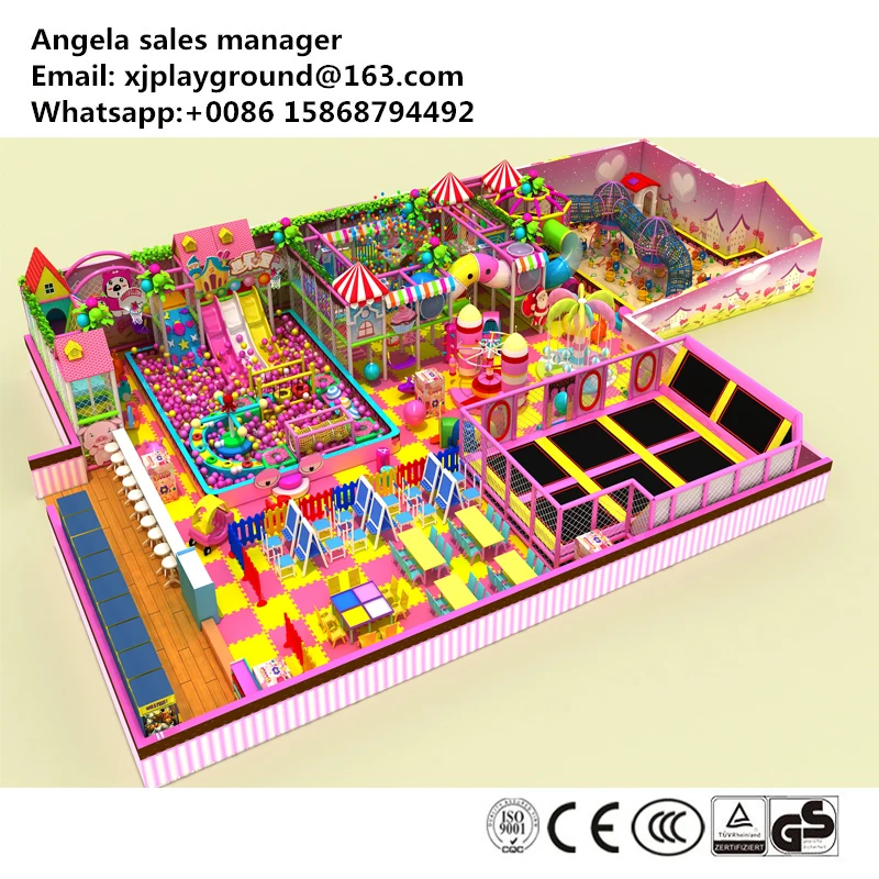 

Soft baby play indoor playground equipment for shopping mall