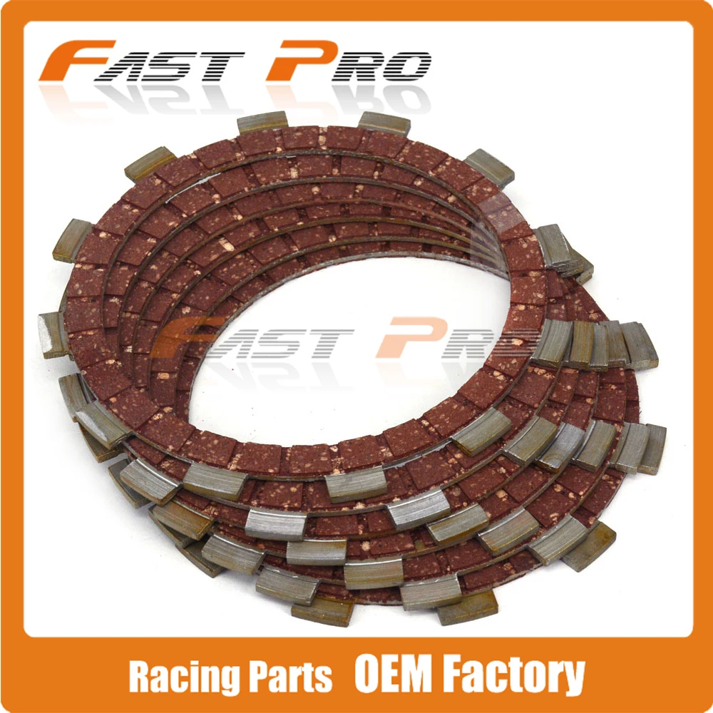 

Motorcycle 6 Pcs Clutch Plate Disc Set Friction For YAMAHA XG250 XT250 XT250X YFM25R YFM25RSE YFM25RSE2 YFM25RSP YFM25RSP