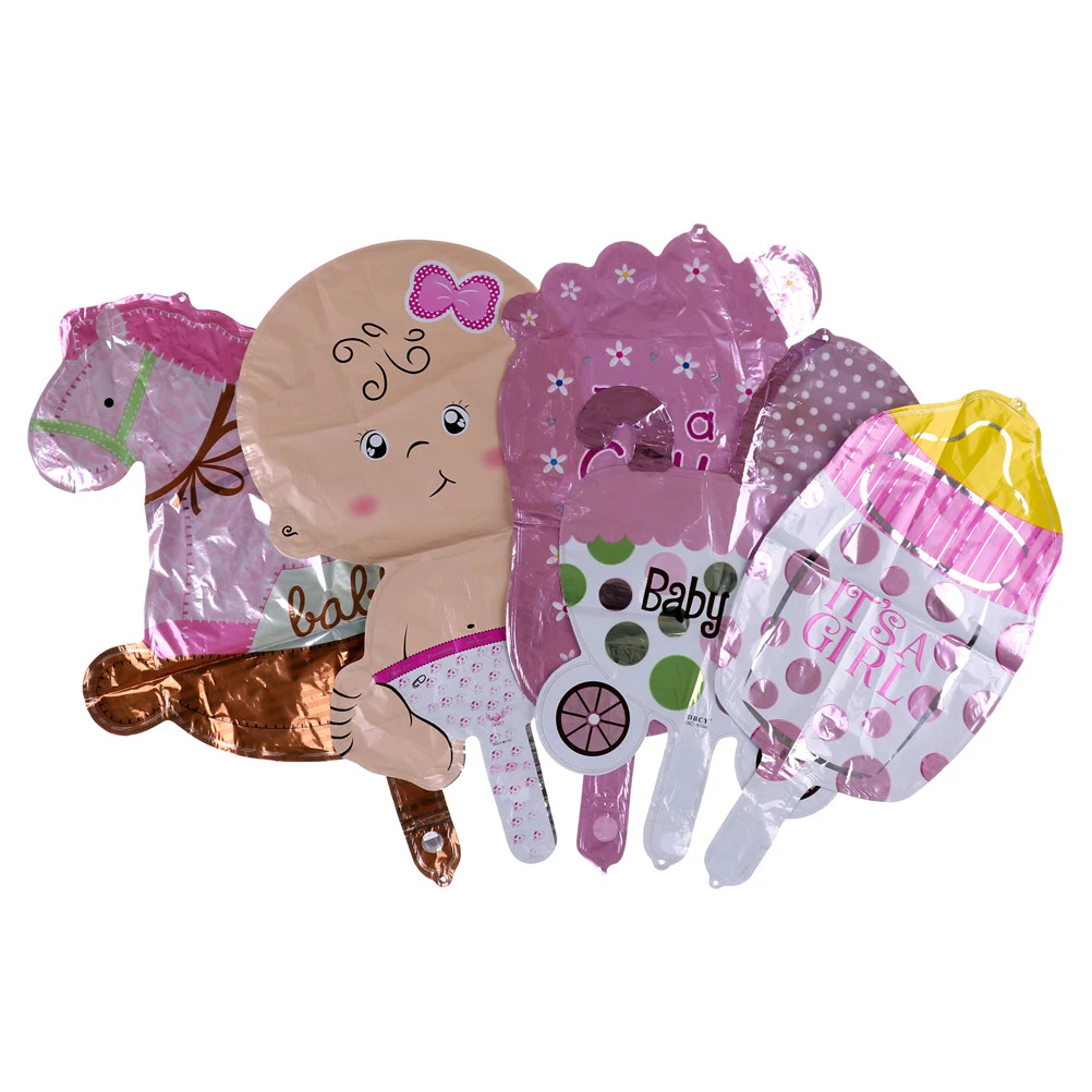 5 шт./лот вечерние воздушные шары с надписью Baby Shower День рождения для мальчиков и