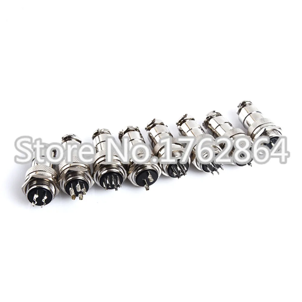 

8 PIN 20mm GX20-8 Screw Aviation Connector Plug The aviation plug Cable connector Regular plug and socket