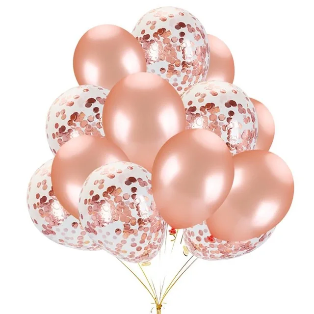 rose gold 10pcs 8 шт серия розово-золотого цвета Позолоченные бумажные соломинки/чашки/тарелки/одноразовые столовые приборы вечерние принадлежности для свадьбы/дня рождения/украшения для вечеринки у бассейна - Цвет: rose gold 10pcs