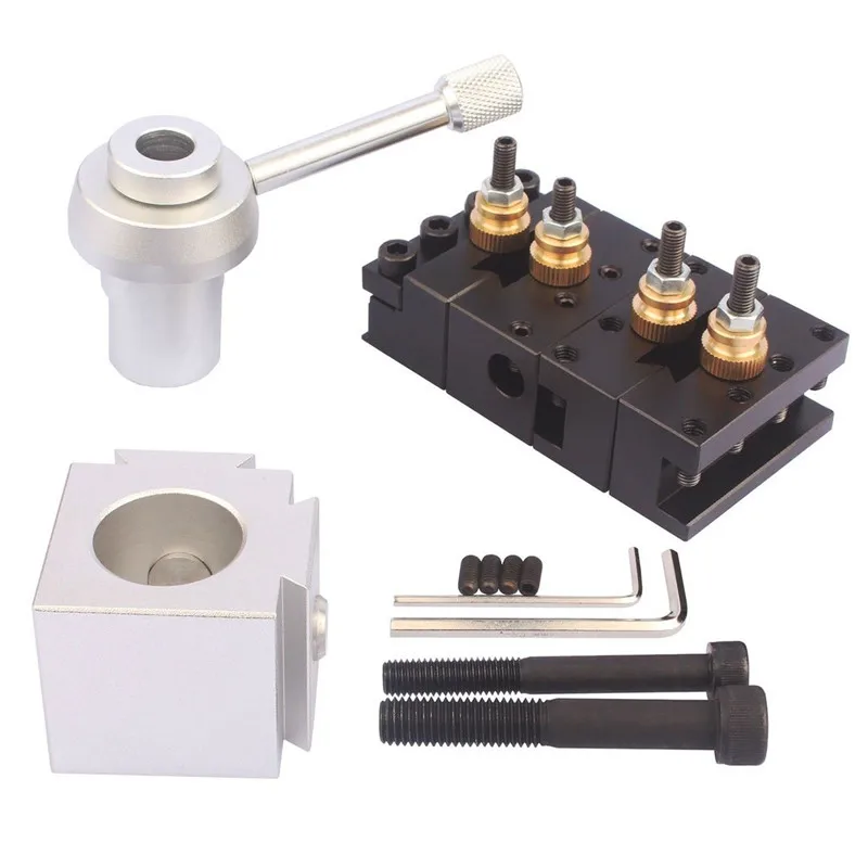 Мини-Алюминиевый токарный станок быстросменный держатель для инструментов