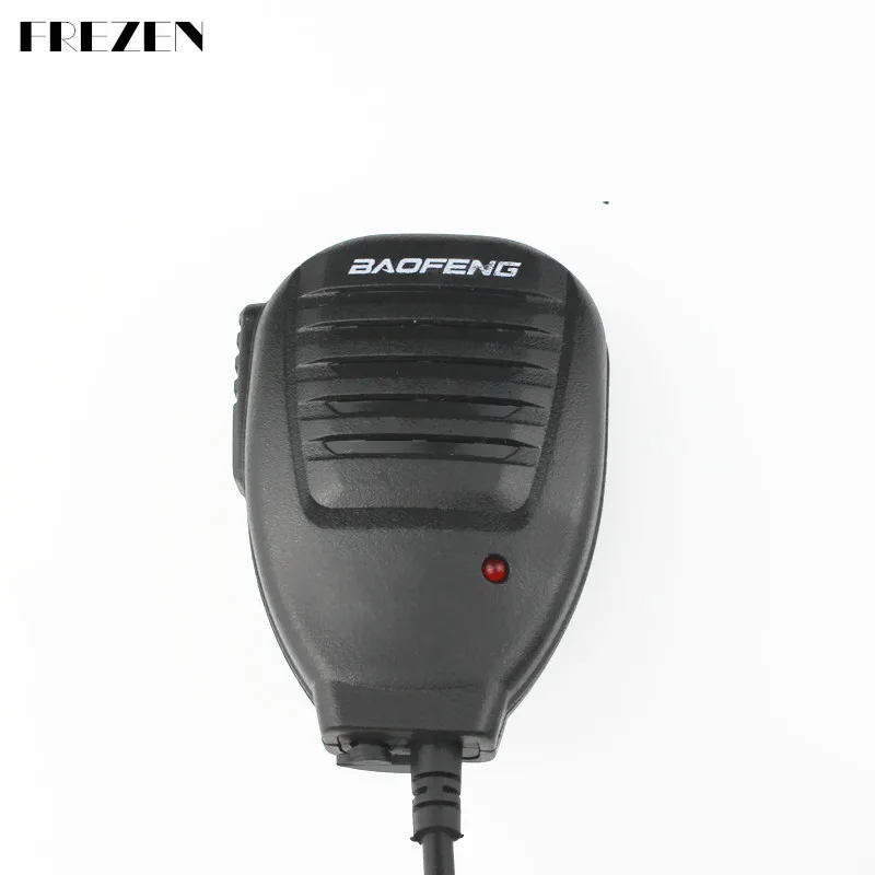 FREZEN ручной микрофон динамик для BAOFENG UV 5R 5RA/B/C/D/E 3R + kenwood рация с бесплатной