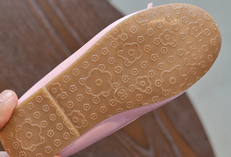 Детские кожаные туфли с бантом для девочек свадебные принцессы маленьких