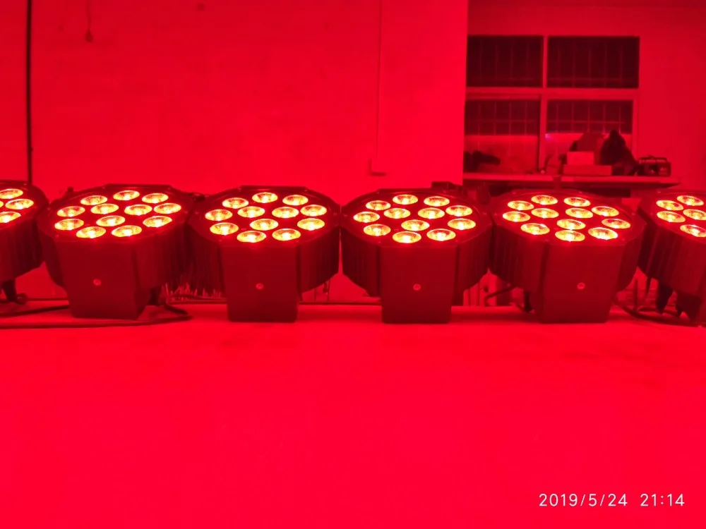 RGBW 7X12 Вт Светодиодный светильник с плоским паром dmx512 контрольный сценический диско-светильник/светодиодный светильник для мытья dj оборудование