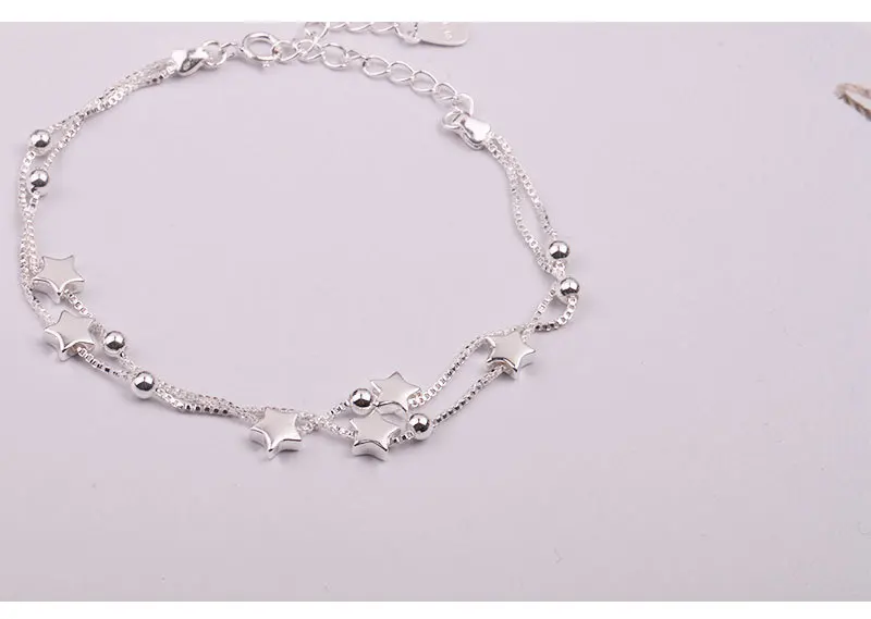 Лето 2019 женские браслеты со звездами и бусинами богемные модные с подвесками для