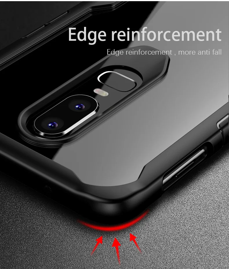 Oneplus 5 6 T оригинальные чехлы capas PC силиконовый прозрачный противоударный чехол One