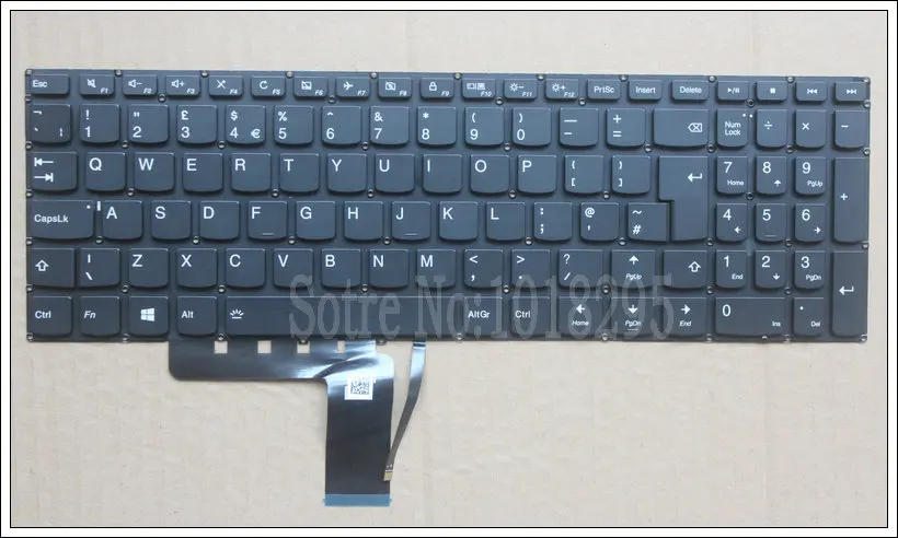 NEW Keyboard FOR LENOVO V310 510 310 310S-15IKB 510S-15ISK UK laptop keyboard Backlight SN20K82489 PM5LB-UK | Компьютеры и офис