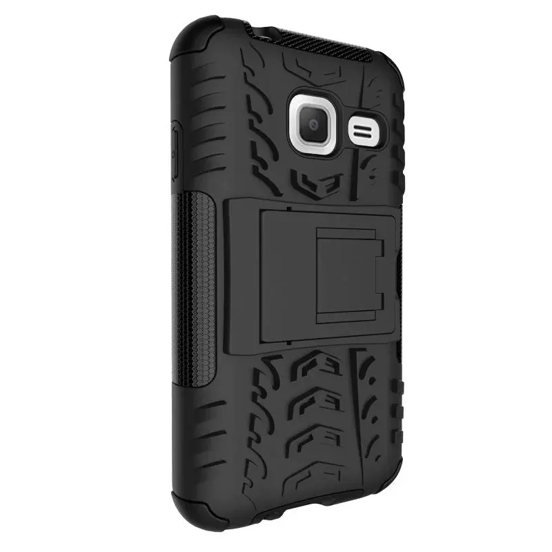 Для Samsung Galaxy J1 мини 2016 J105 J105H J105F шин жесткие двойной слой гибридный жесткий Стенд