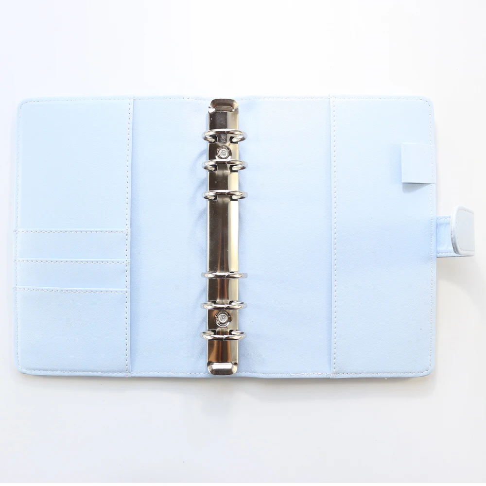 Милый мультяшный кожаный школьный блокнот Domikee с пером и фламинго канцелярские