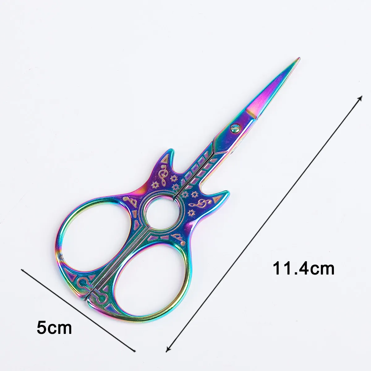 C0824-C08 Швейные классические ножницы из нержавеющей стали, ножницы для вышивания, крестообразные инструменты для рукоделия, аксессуары для швейных инструментов - Цвет: C0824-C08