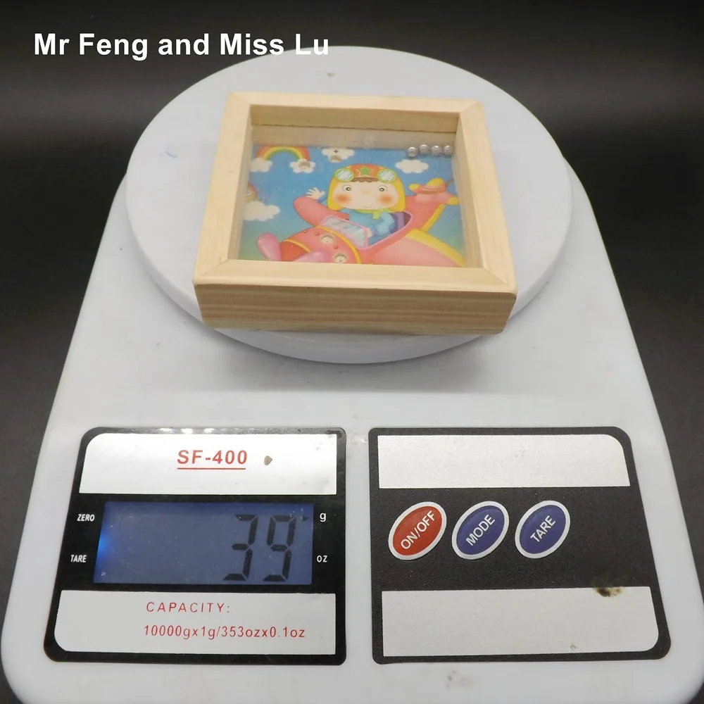 Забавная развивающая игрушка с изображением космонавта деревянная лабиринт