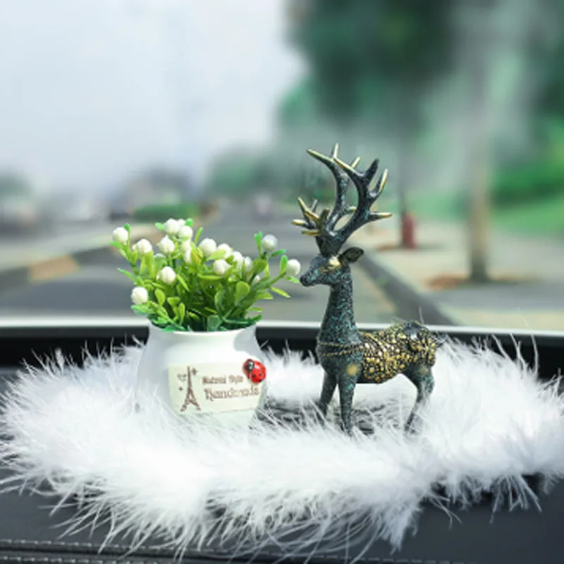 

Car interior ornaments deer ornaments automotive ornaments