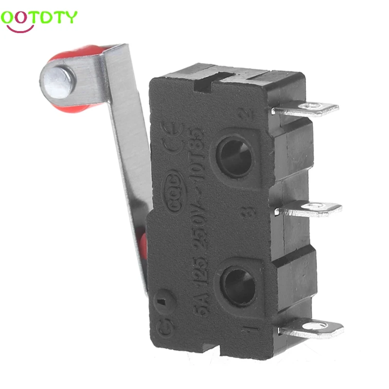 10 шт./компл. мини 3-контактный тактовый выключатель KW11-3Z 5A 250V с круглой ручкой из нержавеющей стали часы микропереключатель 828 продвижение