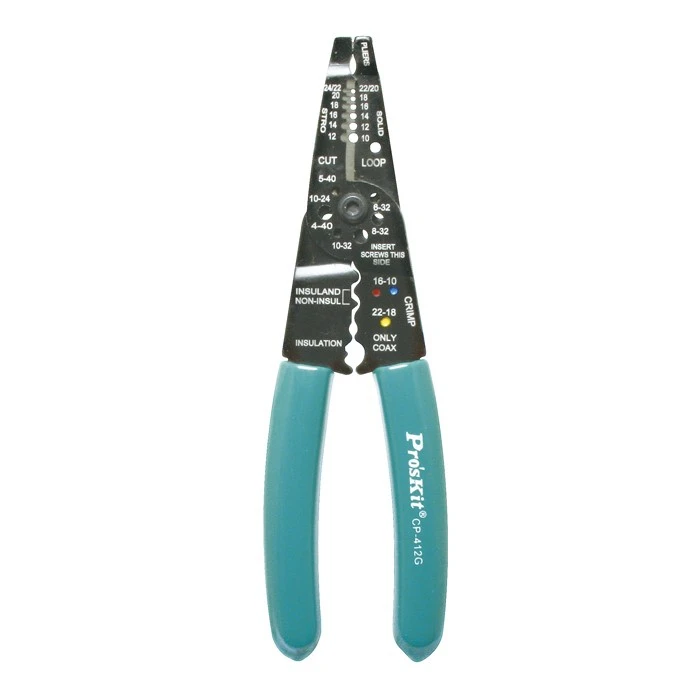 Pro'sKit CP 412G сверхмощных зачистки проволоки/крипперы (8 &quot) разрезы и полоски
