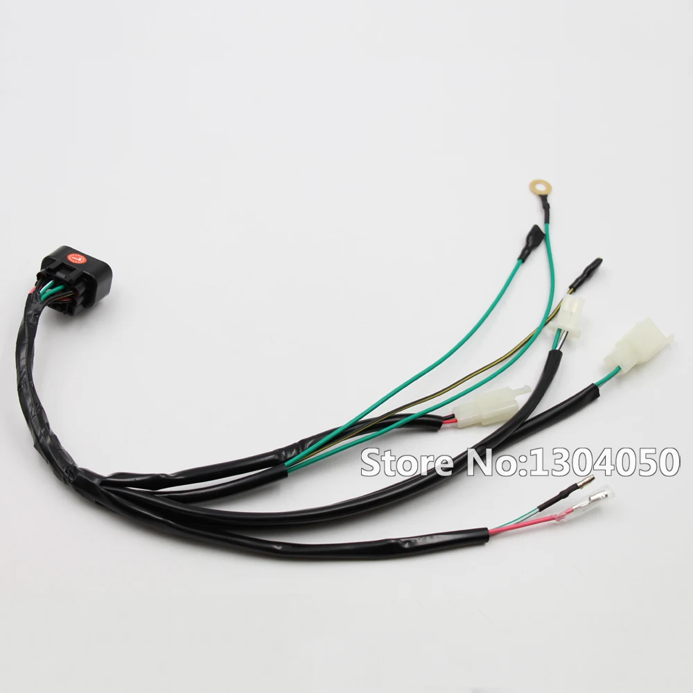 Электропроводка Kick Start двигатель жгут проводов ткацкий станок LIFAN W150cc ZS ZHONGSHEN 155cc