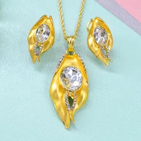 zea dear jewelry classic jewelry set for women earrings necklace pendant hot selling jewelry findings for wedding jewelry gift