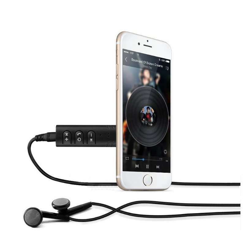 Bluetooth-колонка для автомобиля Bluetooth Aux Универсальный 3,5 мм разъем Hands free автоприемник музыка автомобильные приемники Bluetooth