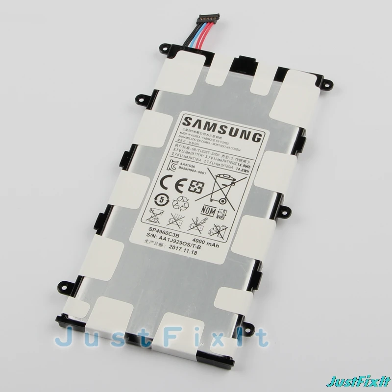 Samsung оригинальный сменный аккумулятор для samsung GALAXY SP4960C3B Tab 7 0 Plus P3110 P3100 P6200 P6210