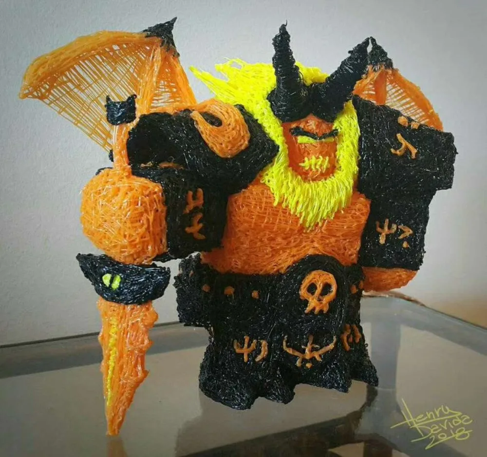 QCREATE PLA PCL двойной материал 3D печатная ручка ЖК-экран Регулируемая температура нагрева 8 скоростей установка добавить 100 м PLA нити