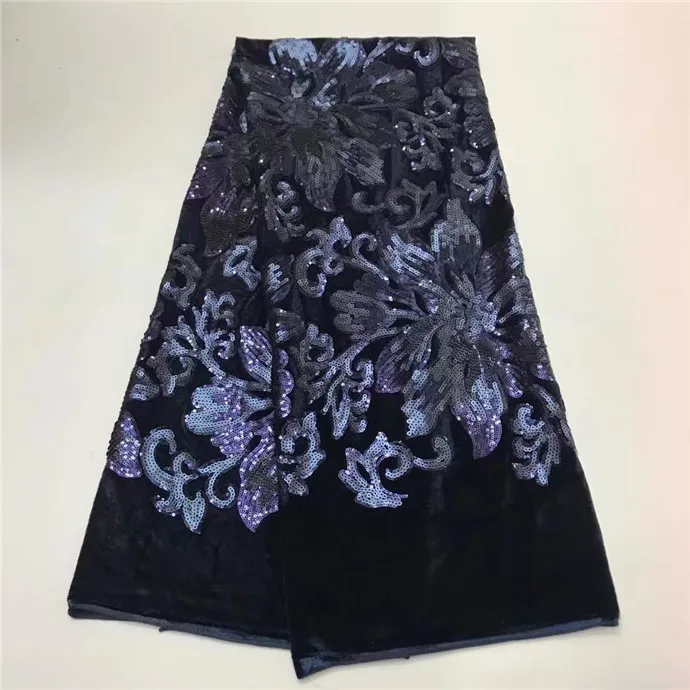 2017 высококачественное французское нигерийское Сетчатое кружево с блестками