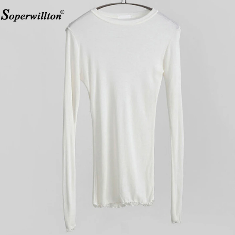 2019 сексуальные женские блузки повседневные эластичные базовые рубашки