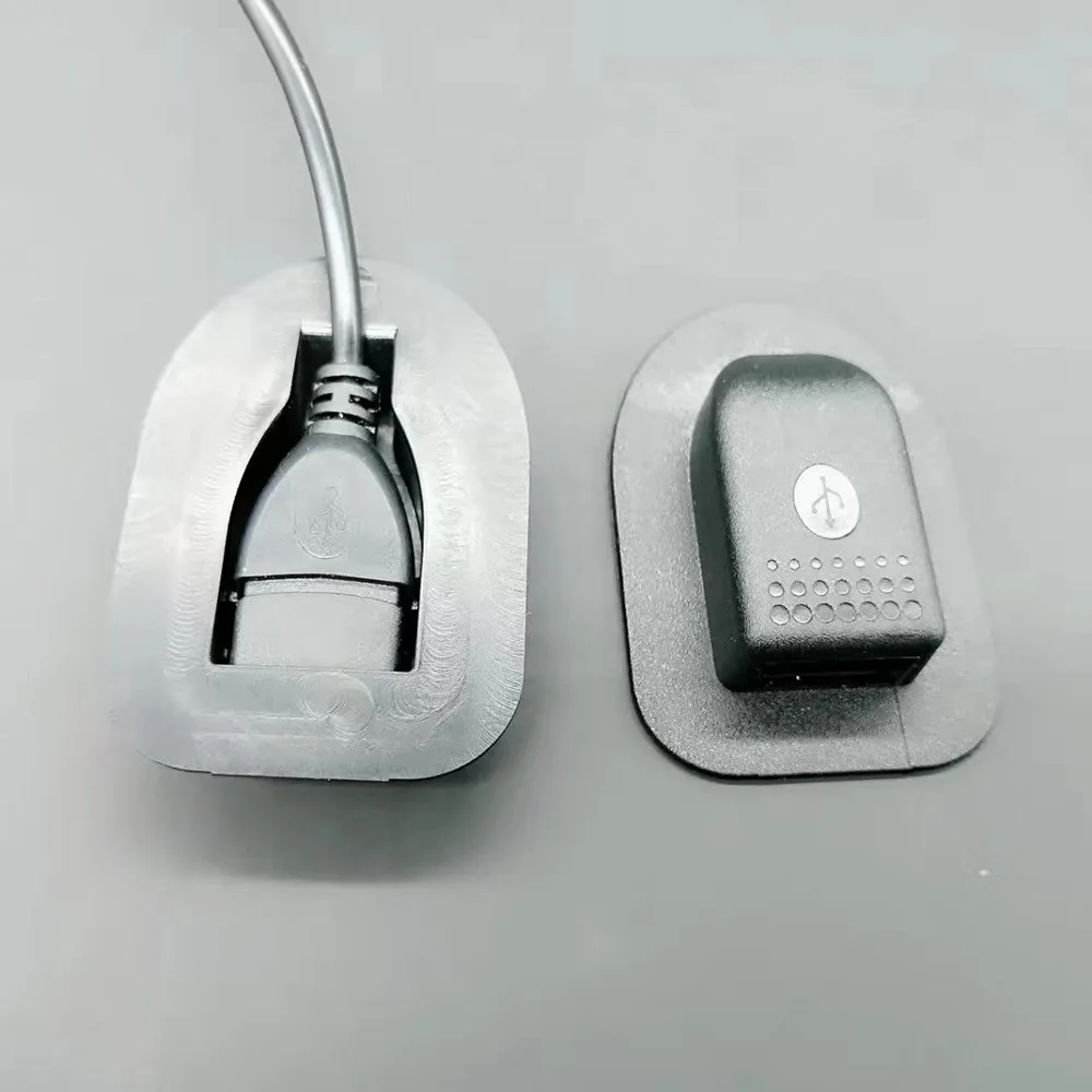 Новый USB интерфейс классический простой дизайн черный рюкзак Внешний зарядный