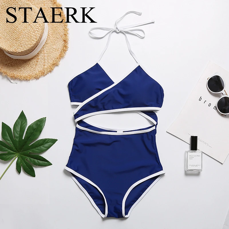 STAERK 2018 цельный купальник Женская одежда для плавания бандаж винтажная пляжная