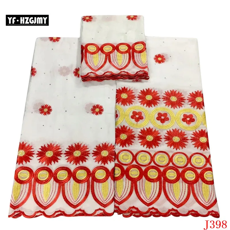 YF HZGJMY latest bazin riche getzner with stones african fabric basin brode 2019 french lace embroidery 5+2 yard A398-1 | Дом и сад